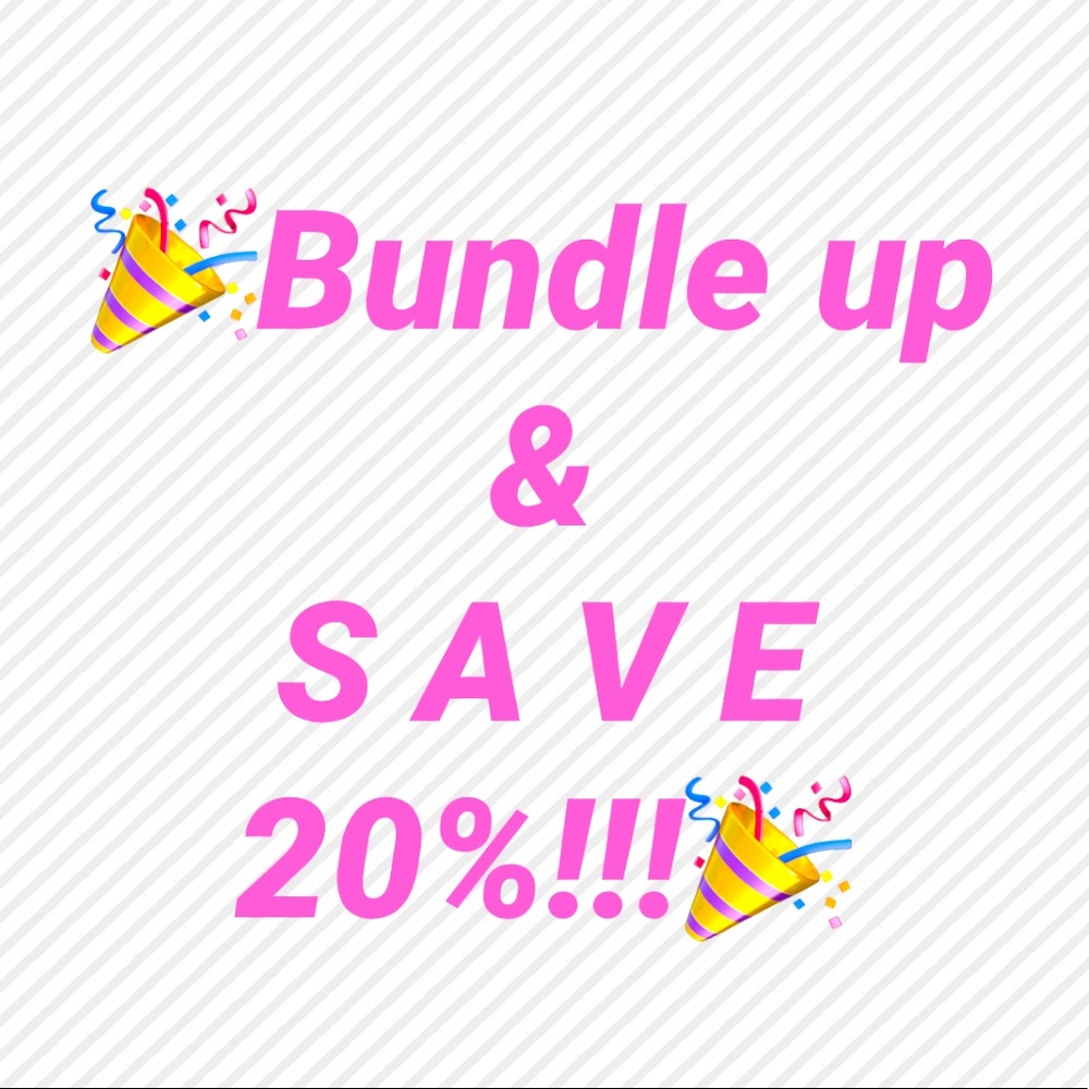 🎉🎉🎉BUNDLES SAVE 20%🎉🎉🎉